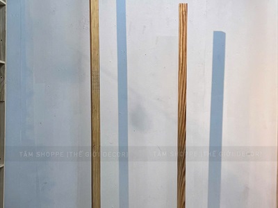 Bộ trụ gỗ kèm đế rời cao tới 2m (2 size - nhiều màu) TRUGO-01